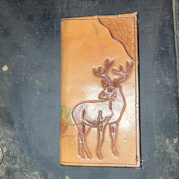 Brown dear print men’s wallet (my email doesn’t work sorry) - Picture 2 of 6